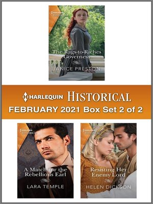 cover image of Harlequin Historical February 2021--Box Set 2 of 2